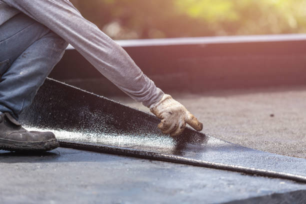 Professional Waterproofing technician working in Lawrenceville, GA